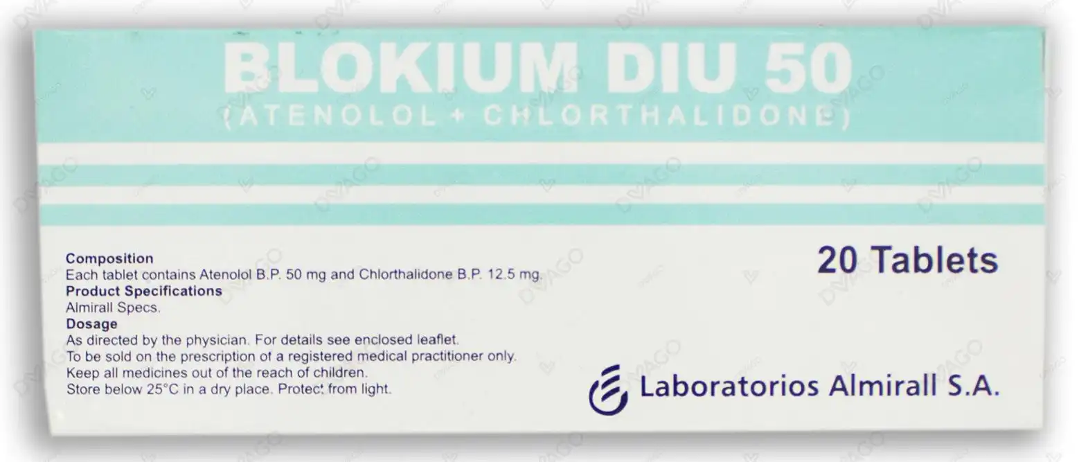 Blokium Diu Tablets 50mg